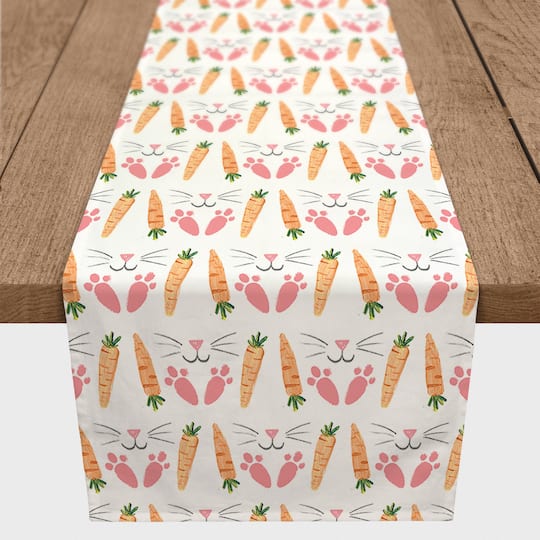 Carrots 16&#x22; x 72&#x22; Poly Twill Table Runner